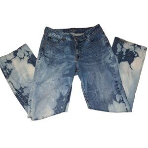 Riders By Lee Women's Size 12 Long Bootcut Jeans 32x32 Custom Bleached